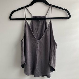 [4 FOR $20] Forever 21 Gray Flowy Tank Top